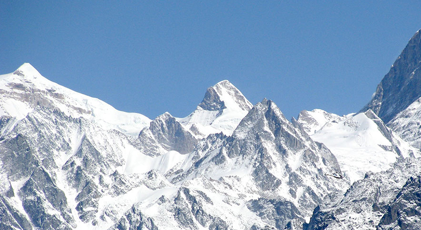 Himalayas with Taj Mahal